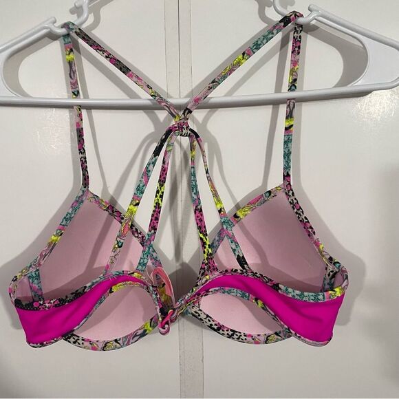 Victoria’s Secret 34B Strappy Sequin Bikini Swim Top - Picture 2 of 4